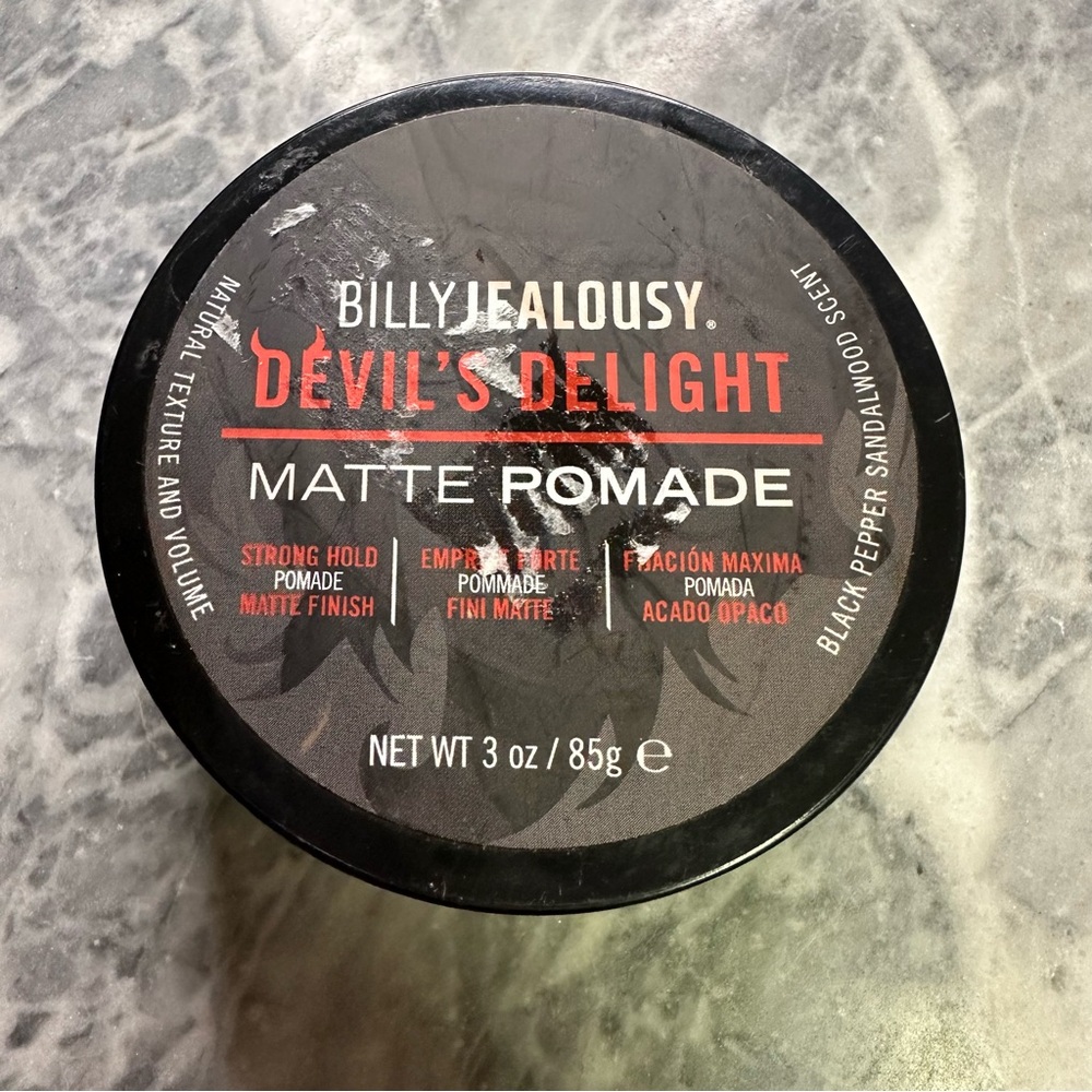 Billy Jealousy‎ Devils Delight Matte Hair Pomade